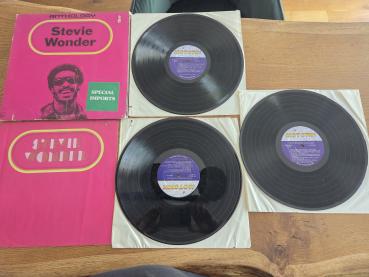 Stevie Wonder Anthology 1974 Motown Records M9-804A3 Dreifach LP Set incl. Booklet US Pressung NM/VG